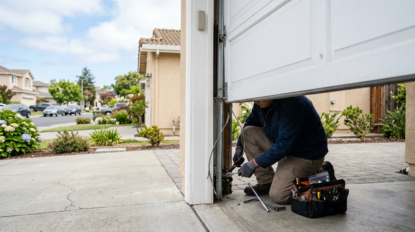 Garage Door Cable Repair in Daly City
