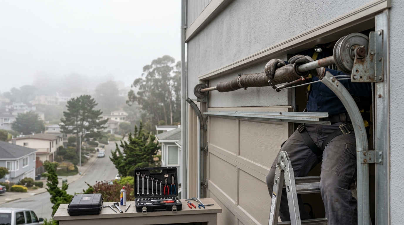 Spring Safety for Daly City Garage Doors