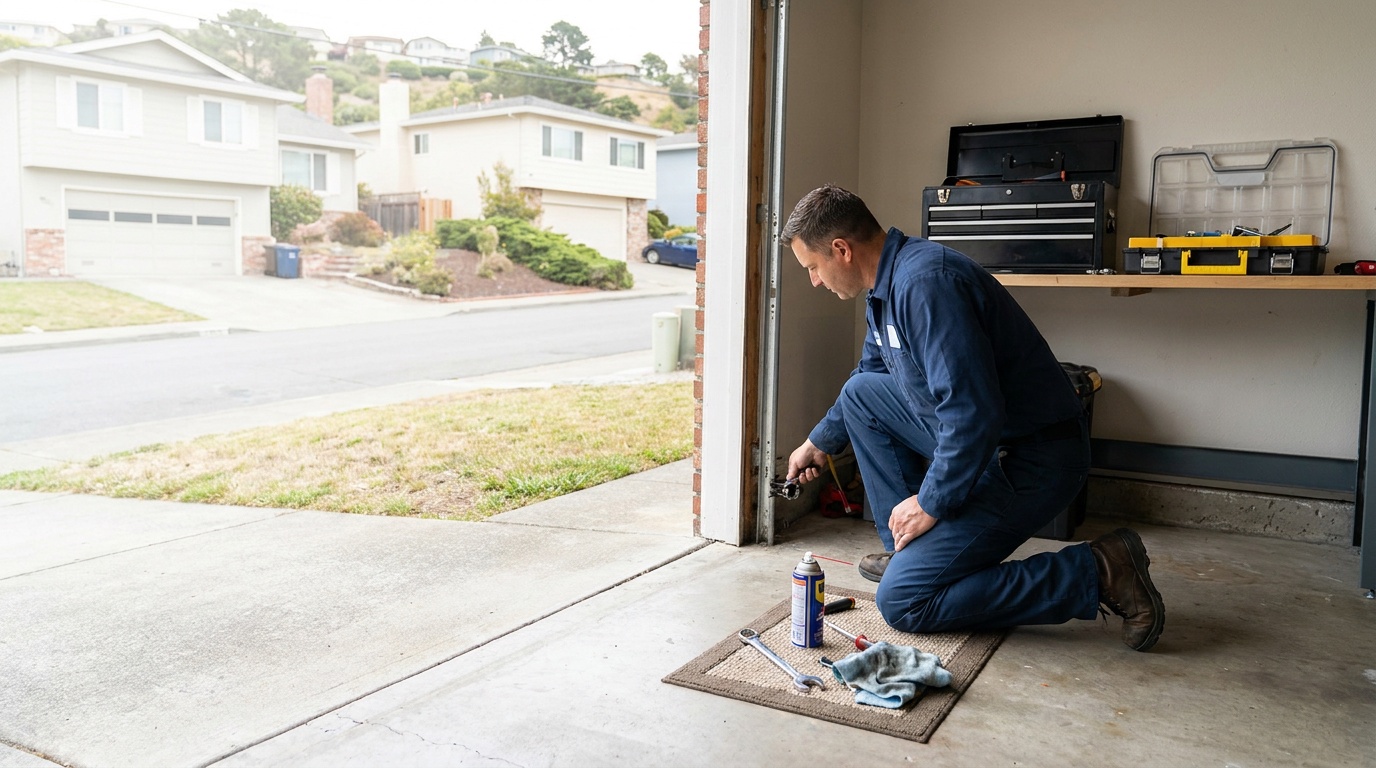 Garage Door Maintenance & Tune-Up in Daly City