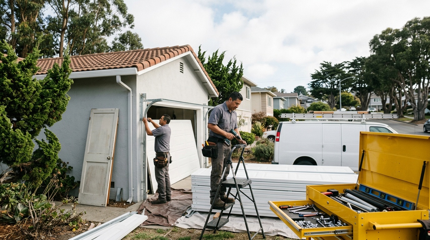 Garage Door Replacement Cost in Daly City