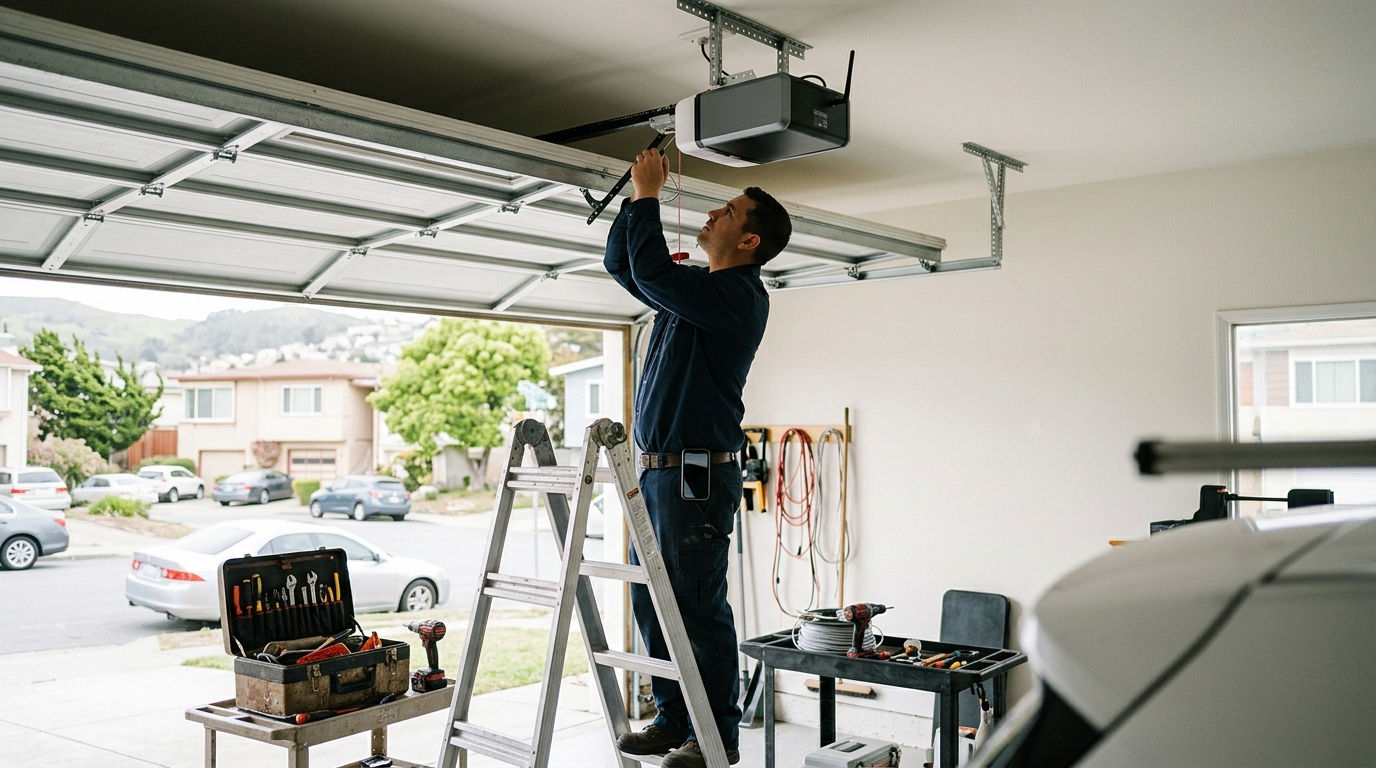 Garage Door Opener Installation for Daly City Homes