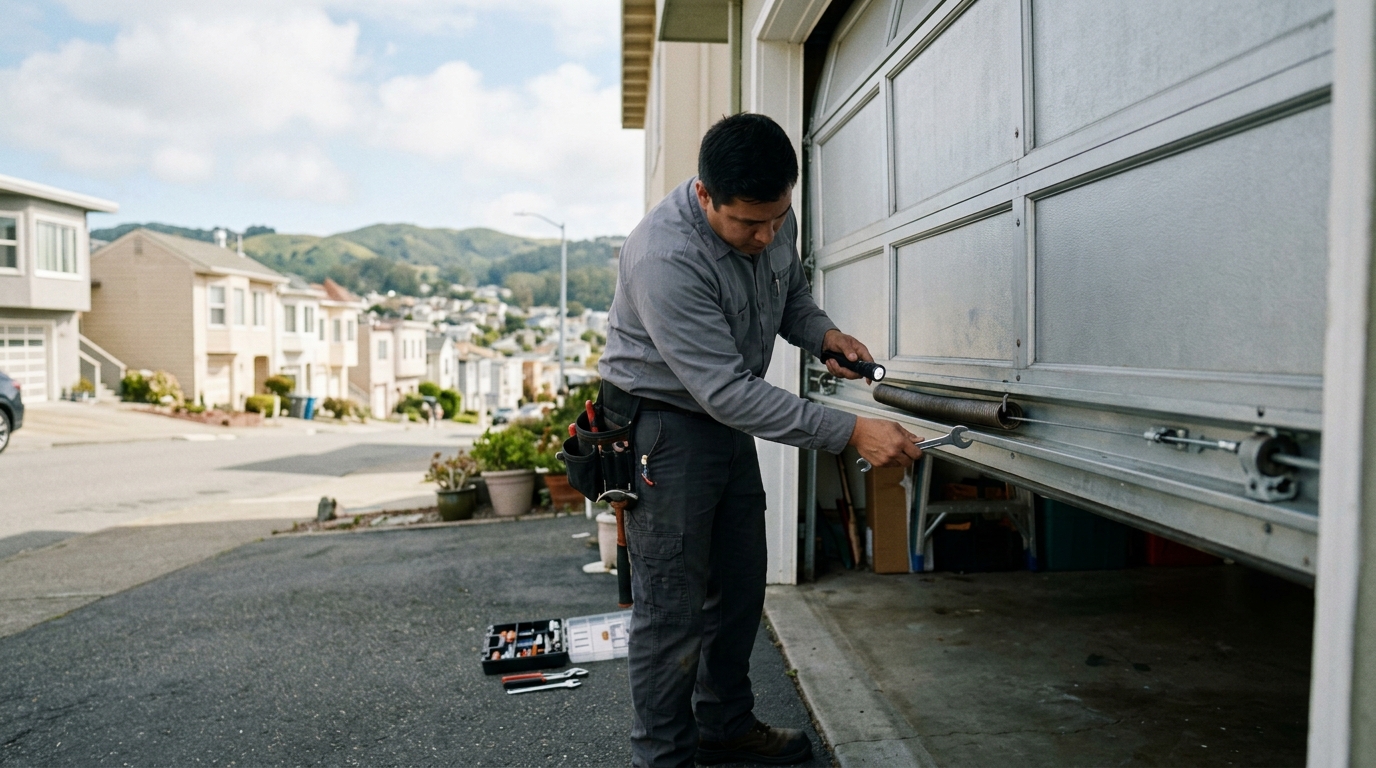 How to Troubleshoot a Stuck Garage Door