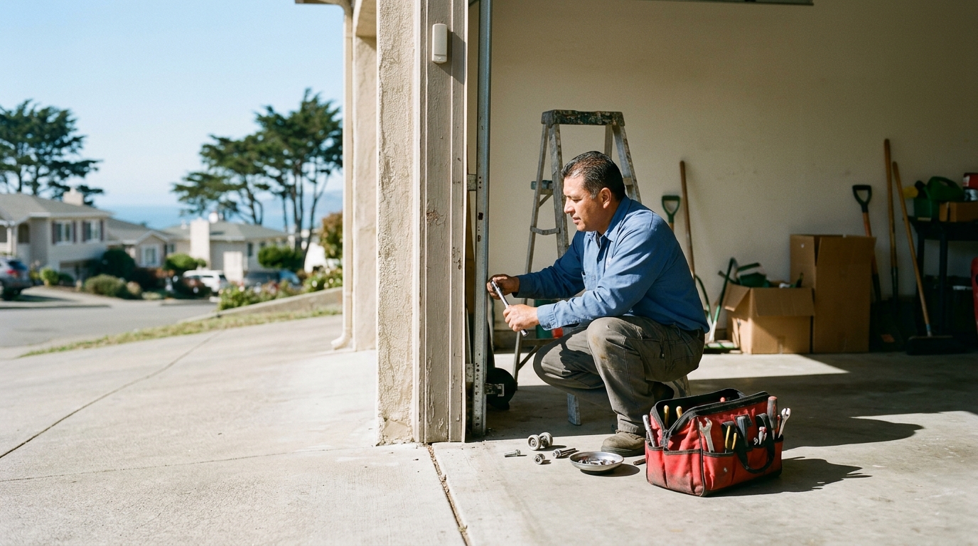 Noisy Garage Door Repair in Daly City