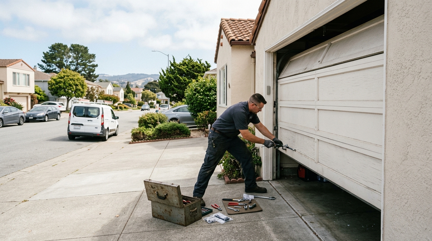 Garage Door Repair in San Mateo